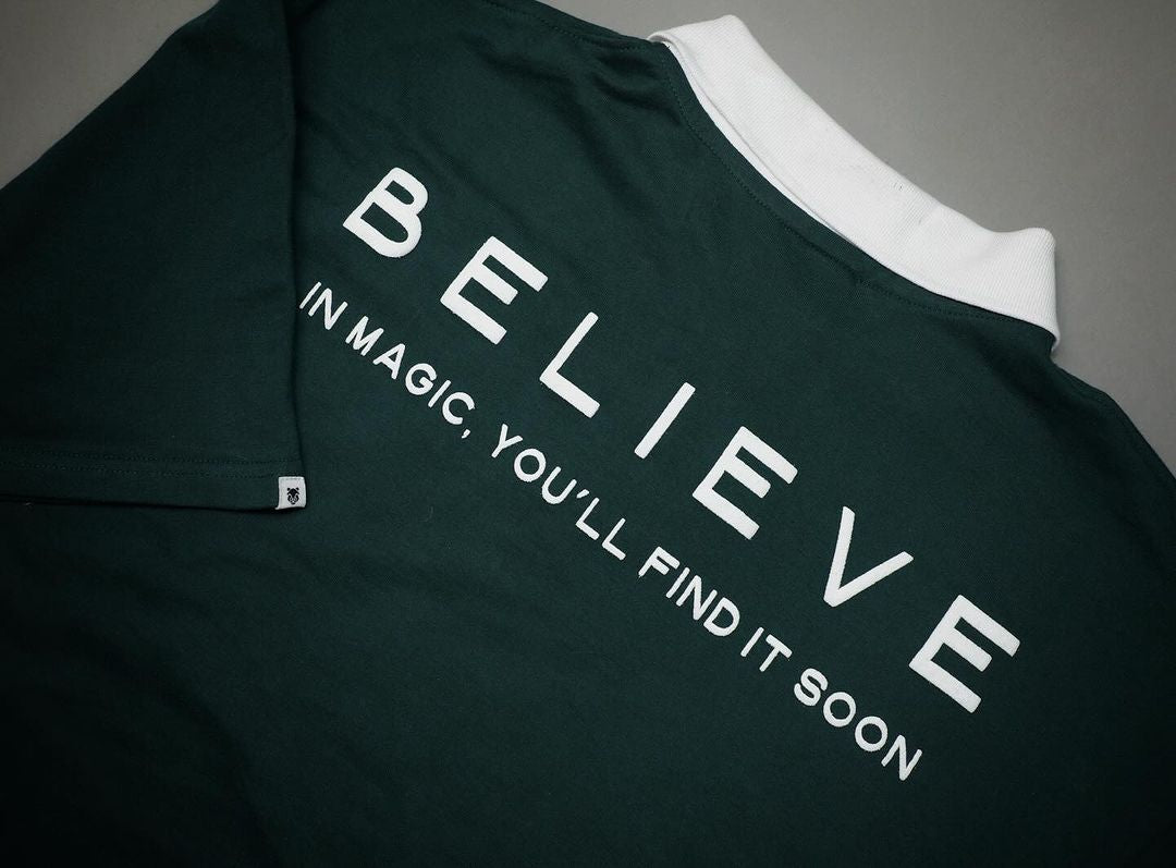 The Magical Skull - Green Oversized T-shirt